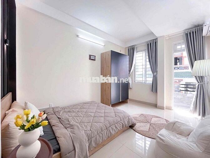 CHO THUÊ STUDIO 35M2 TƯƠI SÁNG GẦN HÀNG XANH ĐIỆN BIÊN PHỦ BÌNH THẠNH