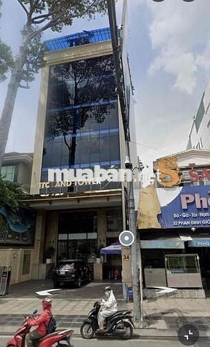 NHÀ MẶT TIỀN TRẦN QUỐC HOÀN - 5.1 x 31M - 8 TẦNG - GIÁ 65 TỶ