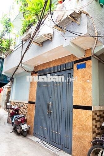 Cho thuê nhà hẻm Nhiêu Tâm gần chợ Hòa Bình, 100 m2