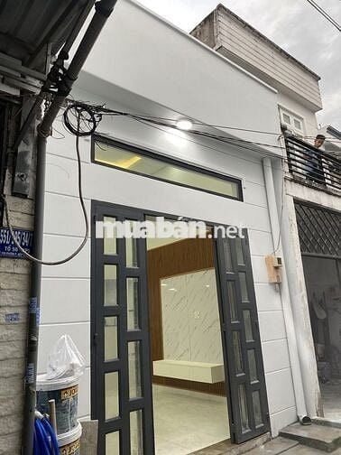 Bán nhà mới hẻm 551 Lê Văn Khương - P.Hiệp Thành (Q.12 cũ) - TP.HCM