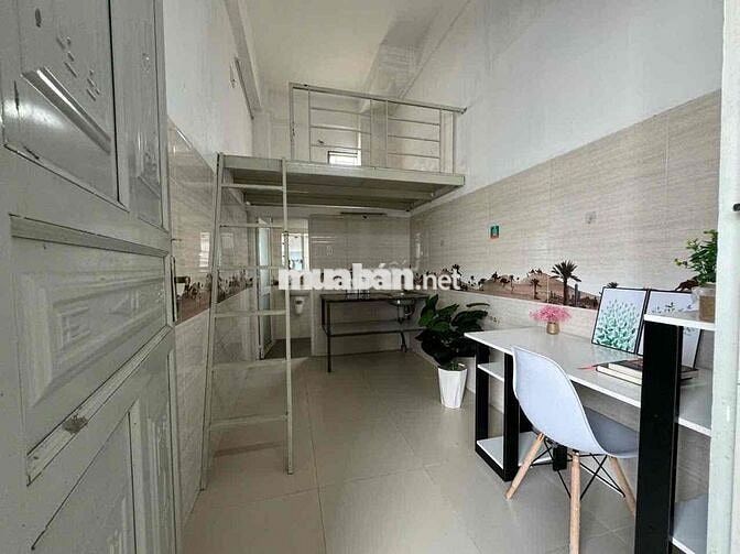 PHÒNG DUPLEX NGAY DƯƠNG QUẢNG HÀM GÒ VẤP GÁC CAO 2M