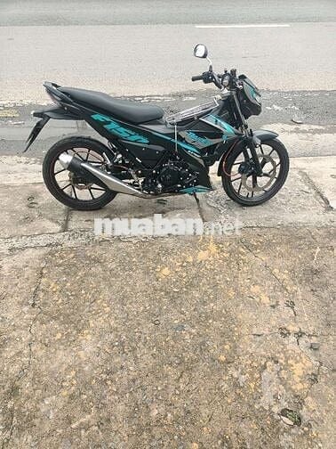 Xe côn tay Suzuki Raider 2019 đen xanh