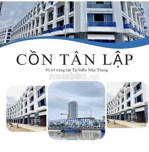 BÁN LÔ BIỆT THỰ  – DỰ ÁN CỒN TÂN LẬP, TRUNG TÂM TP. NHA TRANG 🌟
