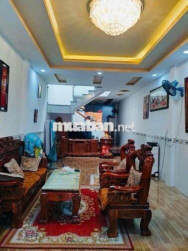 Nhà đẹp 4*22m 2PN hẻm thông 4m 3/ ngắn Quách Điêu Vĩnh Lộc A