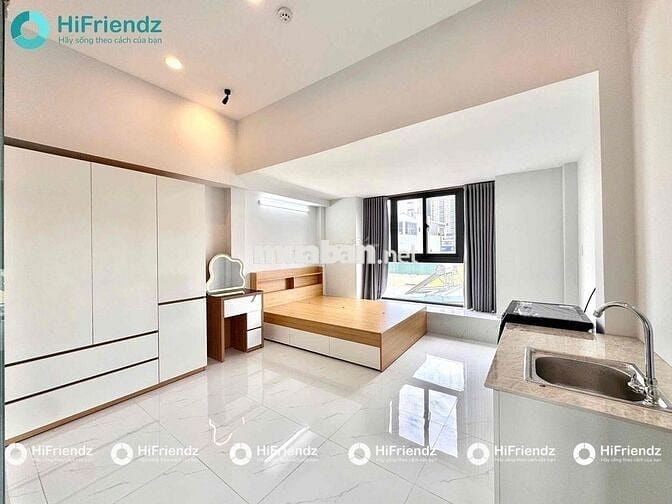Cho thuê căn hộ mới 100% sát cầu chữ Y có máy giặt riêng