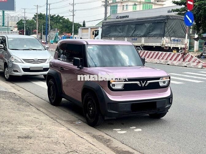 Vinfast VF3 2025 màu tím sữa