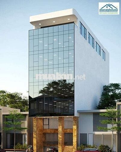 Bán gấp toà nhà 8 tầng 150m2 Trung Kính chỉ 45 tỷ mặt tiền đẹp sầm uất