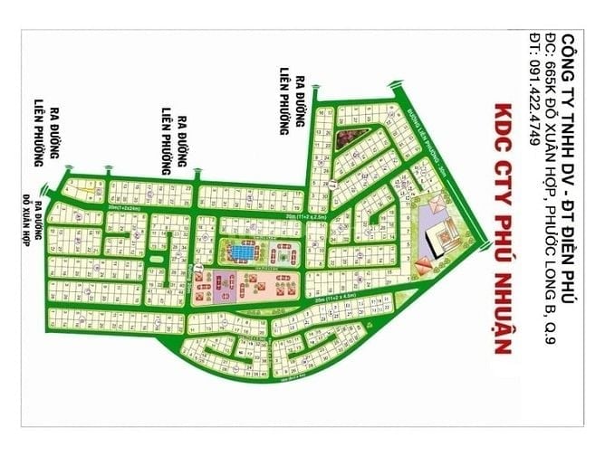 Bán lô đất đẹp, KDC Phú nhuận quận 9