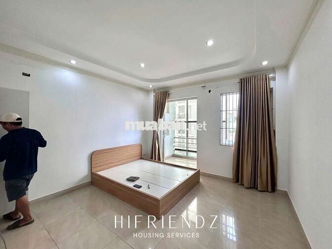 Căn hộ 1 phòng ngủ ban công siêu rộng máy giặt riênggần RMIT TDTU UFM