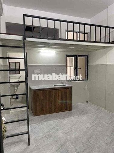 Phòng mới 25m2 4tr có gác Bùi Đình Tuý