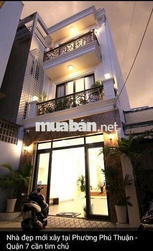 BÁN NHÀ ĐẸP PHƯỜNG PHÚ THUẬN QUẬN 7