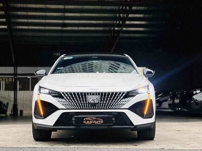 💯PEUGEOT 408GT TRẮNG 2023 SIÊU LƯỚT 7.600km