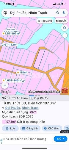 Đất trồng cây hằng năm quy hoạch đất ở Hẻm thông thoáng