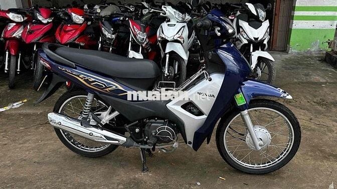 Honda Wave Alha 110 xanh 2022 ( hỗ trợ góp )