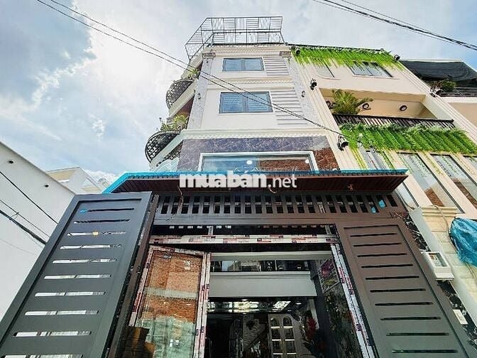 SIÊU PHẨM NHÀ 5 TẦNG MỚI XÂY, 2 MẶT,  HXH,  P AN HỘI TÂY, GIÁ 7.250 TỶ