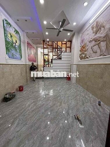 Nhà Mới-4Tầng-Miếu Gò Xoài-HXH-52m2- Sát Mặt Tiền-Chỉ Hơn 5Tỷ.