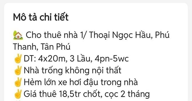 🌟18.5tr🌟4x20m_3Lầu_hẻm 8m Thoại Ngọc Hầu nhà đẹp và mới_Quận Tân Phú