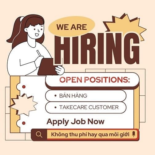 NV Bán Hàng tại Phú Nhuận - Bình Thạnh