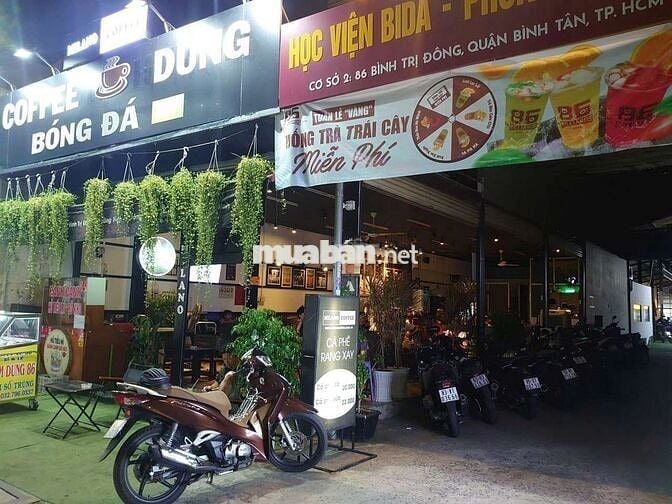 120tr Sang Quán Gấp , Coffee 8×20.KV Bình Tân , Gần Chợ Đông Đúc