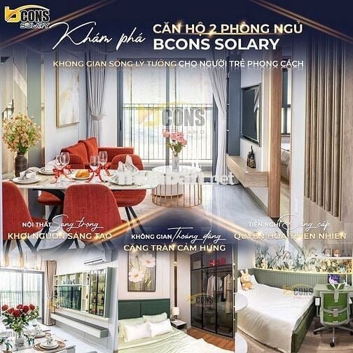 Căn hộ 53m2 2PN-2WC giá 2ty trong khu cư dân Tân Đông Hiệp