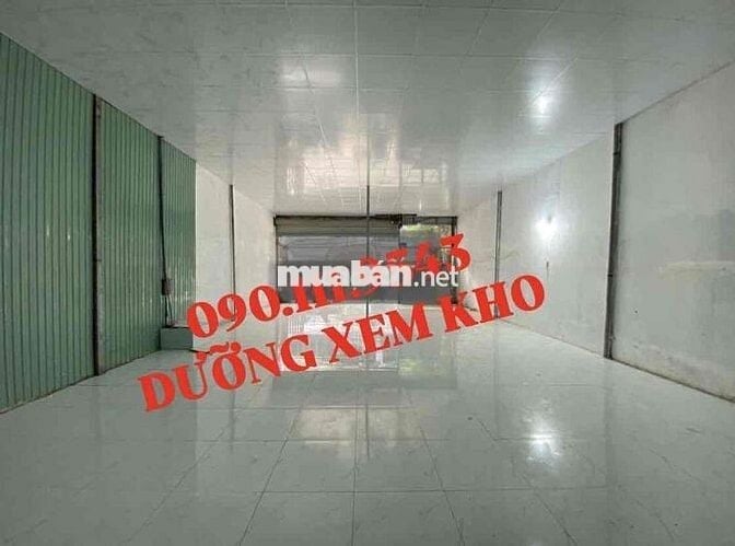 CHO THUÊ NHÀ XƯỞNG 200m2 - 8x25m - NỀN GẠCH MEN - TRẦN LAPHONG-CÓ GÁC