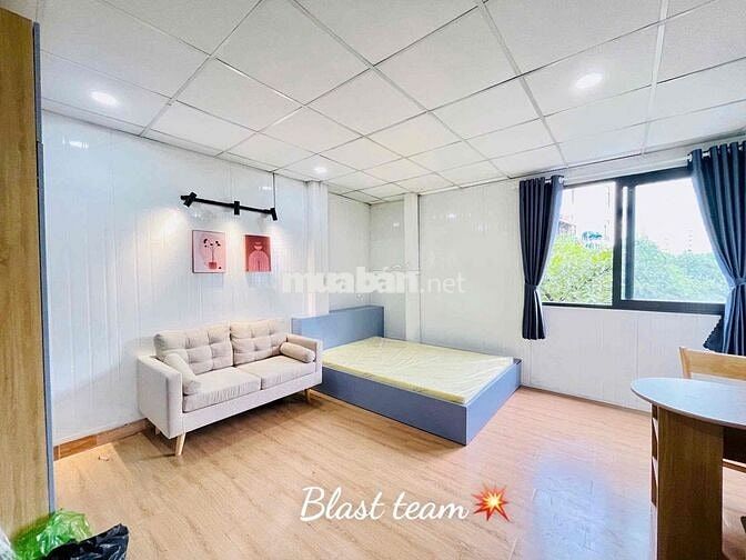 Chính chủ cho thuê phòng ngay Nơ Trang Long_Full nội thất,Cửa sổ lớn