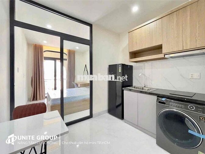 CHO THUÊ CĂN HỘ 1PN BAN CÔNG-FULL NỘI THẤT GẦN CẦU THỊ NGHÈ, Q1,Q2