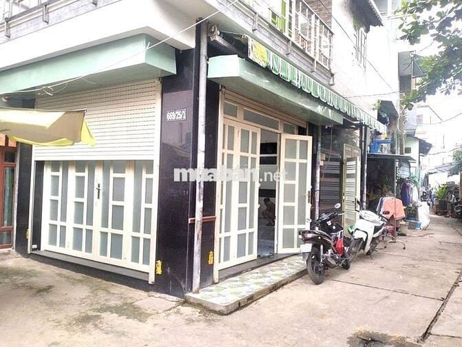 nhà 2 mặt tiền hẻm xe tải bình tân sát quận 6