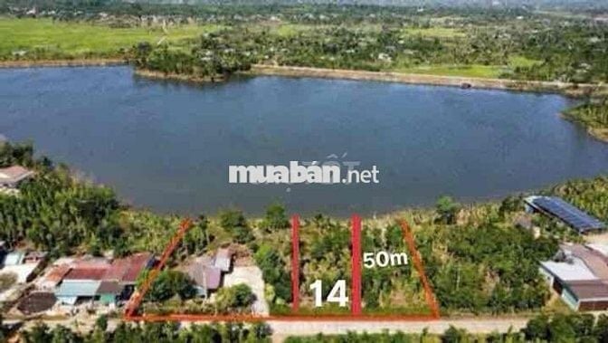 Bán đất thổ cư view hồ 43 (20ha) 712m2 tại xã Eaning , Cukuin, Đắk Lak