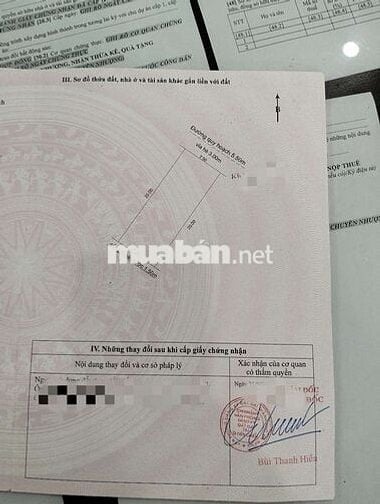 Bán lô đất biệt thự đường 5m5 lề 3m gần chợ Hoà Khánh