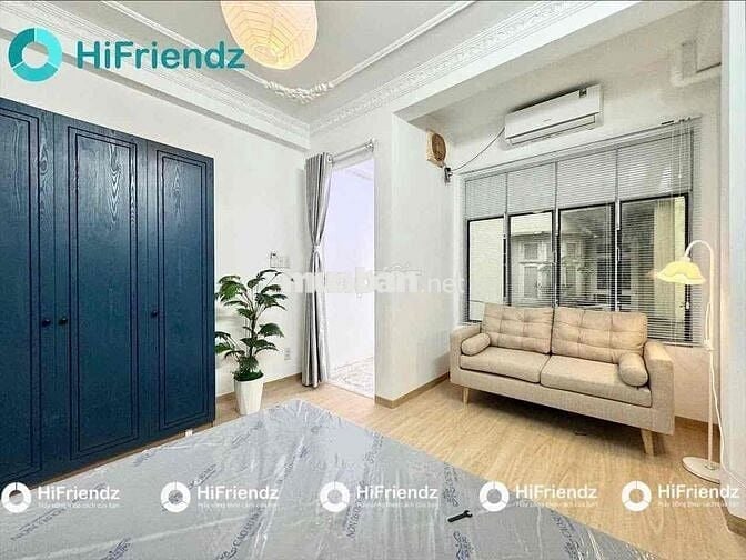 🌿 CĂN HỘ DỊCH VỤ MỚI XÂY – 1 PHÒNG NGỦ BAN CÔNG ĐẸP, FULL NỘI THẤT – N