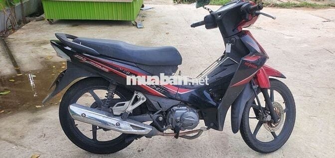 Xe máy Honda Blade 2017 màu đỏ đen