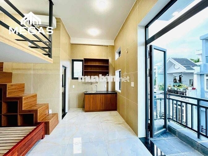 ✅ Ban Công - Đầy Đủ Nội Thất 35m2 ✅ Ngay Coopmart Phan Văn Hớn