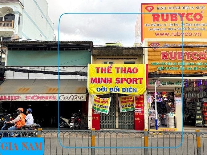 BÁN NHÀ 2 MẶT TIỀN TRƯỚC VÀ SAU : 865 HẬU GIANG - P. 11 - Q. 6 - TPHCM