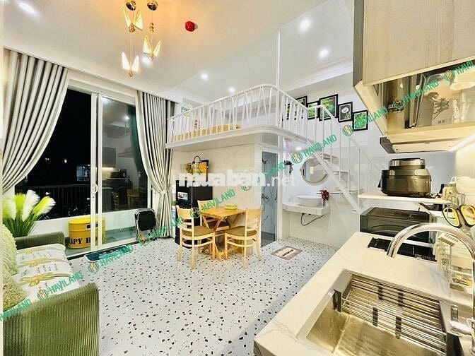 CHO THUÊ CĂN HỘ DUPLEX MỚI HOÀN THIỆN FULL NỘI THẤT NGAY TRUNG TÂM