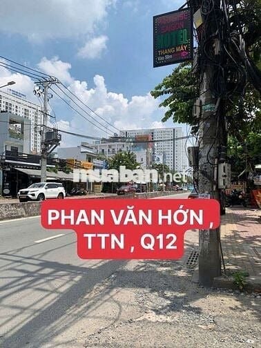 Cần bán gấp lô đất PTTN Q12 Cũ .DT 8 x17 thổ cư . xây dựng tự do
