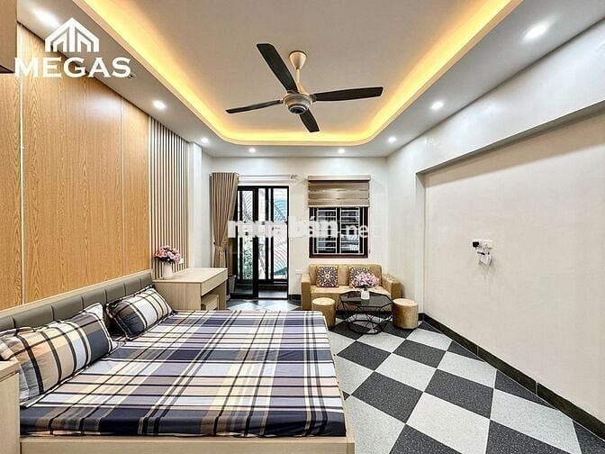 CHO THUÊ CĂN HỘ 1PN FULL NỘI THẤT BAN CÔNG NGAY  LINH LANG - BA ĐÌNH