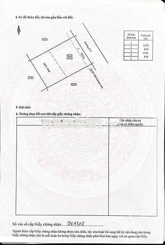 ĐẤT ĐẸP CHÍNH CHỦ CẦN BÁN Tại khu phố 5, Phường Minh Hưng, Đồng Nai