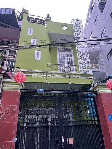 Cho thuê nhà hẻm rộng 4*12m ở 45/1AB Điện Biên Phủ sát Q1 giá 15trieu