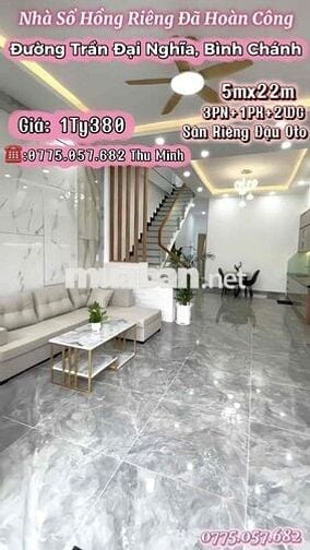 ÔNG TƯ KẸT TIỀN BÁN NHÀ 1Ty380 Ở THÀNH PHỐ HỒ CHÍ MINH •  Giá: 1,380tỷ