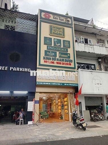 8PN/8WC Thang máy - Mặt tiền Trần Hưng Đạo, Quận 1- 60TRIỆU, Hầm 5tầng