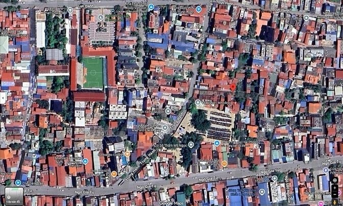 Cho thuê nhà 3 tầng, ngõ 105 - Trung Hành 7 