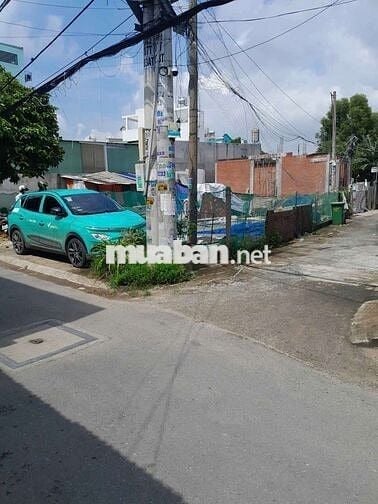 Bán đất lô góc 2 Mặt tiền đường nhựa 6m thông xã Trung Chánh