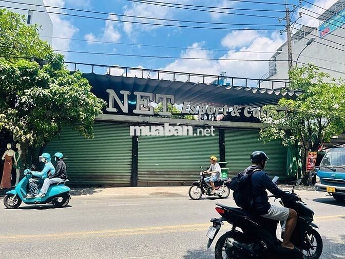 Cho thuê kho mặt tiền đường An dương vương 16x80m cấp 4 thông suốt