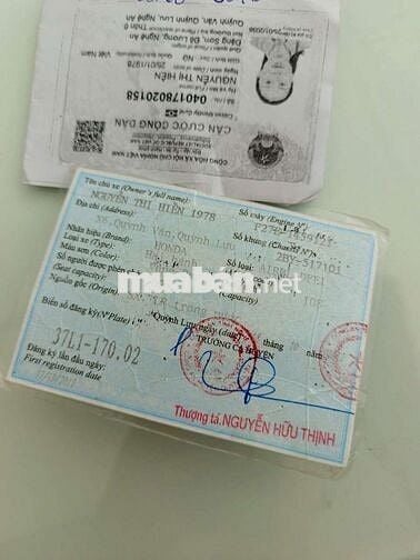 Xe chạy êm, giấy tờ đầy đủ, mua về chỉ việc chạyl