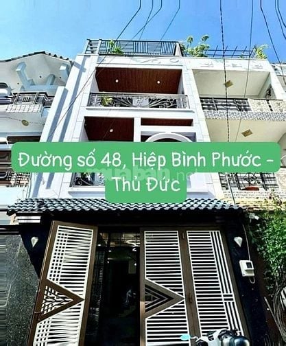 BÁN NHÀ THỦ ĐỨC - HẺM 5M Ô TÔ NGỦ TRONG NHÀ
