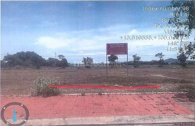 BÁN ĐẤT THỬA 1756 TẠI CẨM VÂN, NHƠN HƯNG, AN NHƠN, GIA LAI