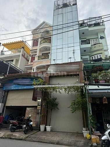 Mặt tiền đường nhánh khu Lê Văn Quới dt63m2 đúc 6 tầng 8pn,Q.Bình Tân