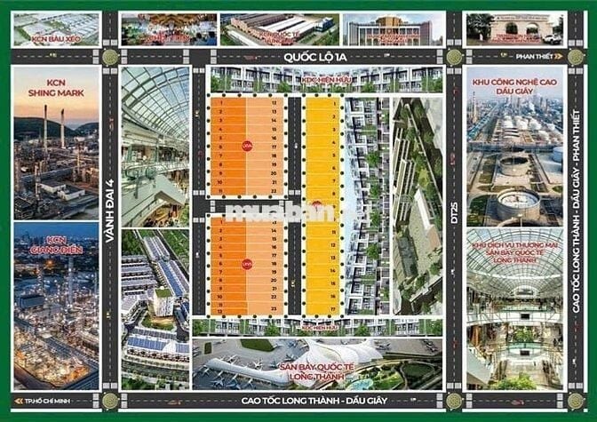 Đất sổ đỏ 100m2 đường quốc lộc, Đồng Nai