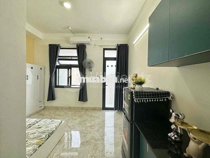 CHO THUÊ PHÒNG FULL NỘI THẤT NGAY PHAN VĂN TRỊ GẦN ĐẠI HỌCVĂN LANG IUH